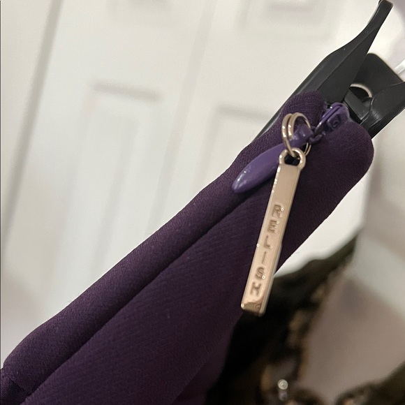 Elegant Purple Flare Pants - Picture 5 of 6